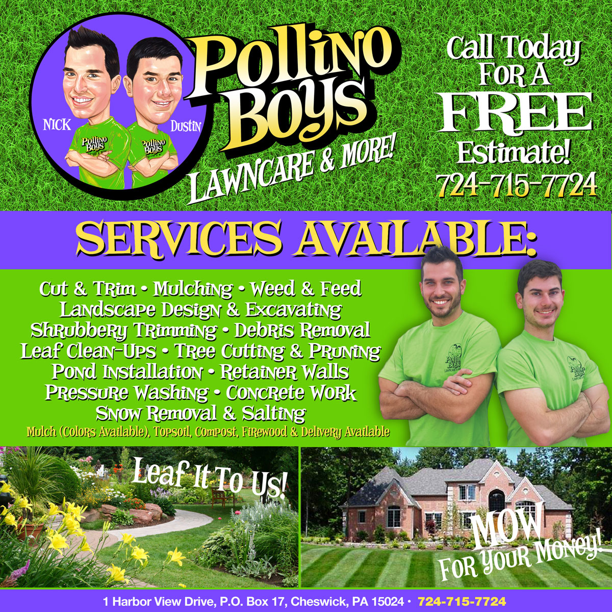 Pollino Boys - Lawncare & More!